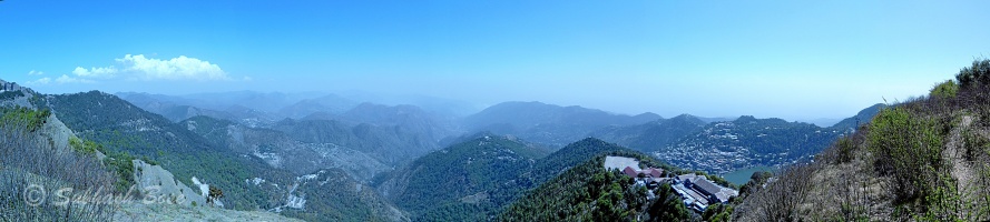 Panorama from birla peak
