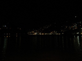 Night view of nainital lake