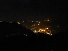 Night view of nainital from ARIES