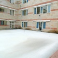 In front of my hostel room